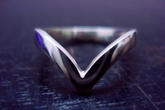 /Ta/ Sterling Silver Rings / Dimension 0.3 cm