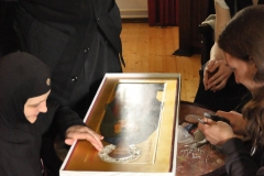 Bartholomew I Ecumenical Patriarch of Constantinople "Sv.Naum Ohridski" Courtesy of Monastery "St. John the Baptist - Bigorski"for the Museum "Aja Sofija"