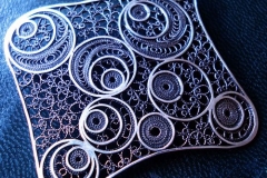 /Bubbles/ Sterling Silver Filigree Brooches / Dimension 5.0 x 5.0 cm
