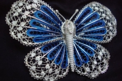 Sterling Silver Filigree Brooches / Dimension 7.2 x 5.2 cm/ BRO 00004