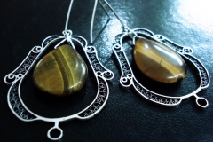 Sterling Silver Filigree Earrings Dimension 0 x 0 cm / EA 00027