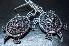 Sterling Silver Filigree Earrings Dimension 0 x 0 cm / EA 00015
