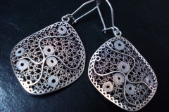 Sterling Silver Filigree Earrings Dimension 0 x 0 cm / EA 00019