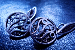 /Ka-Small/ Sterling Silver Filigree Forms / Dimension 1.0 x 1.0 cm