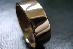 /Gold A+/ Gold 14K Ring / Dimension 1.0 cm x 6.0 cm