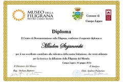 PROJECT: \"BUTTERFLIES OF THE WORLD\" Museo Civico della Filigrana \"Pietro Carlo Bosio\". - Campo Ligure. Liguria- Italy.