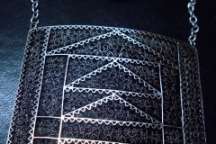 Sterling Silver Filigree Necklaces / Dimension 10.0 x 10.0 x 50 cm / NE 00047 Belgrade Fashion Week 2011