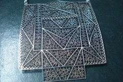 Sterling Silver Filigree Necklaces / Dimension 10.0 x 10.0 x 50 cm / NE 00045 Belgrade Fashion Week 2011