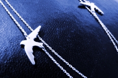 /Mi-Ca/ Sterling Silver Necklaces / Dimension 2.0 x 40.0 cm