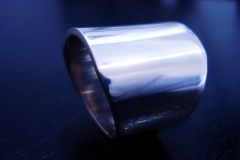 /AA++/ Sterling Silver Rings / Dimension 2.2 x 0.2 cm