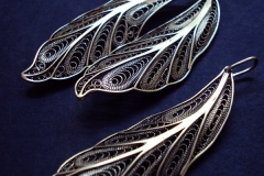 /Dona/ Sterling Silver Filigree Sets / Dimension 1.8 x 5.0 x 1.8 cm