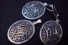 Sterling Silver Filigree Sets / SE 00010