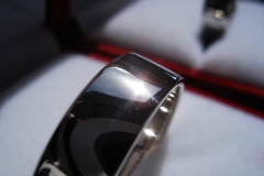 /White Gold A+/ White Gold 14K Ring / Dimension 1.0 cm x 6.0 cm